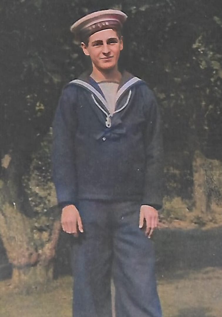 An undated, colourised photo of Douglas Morris Harris.